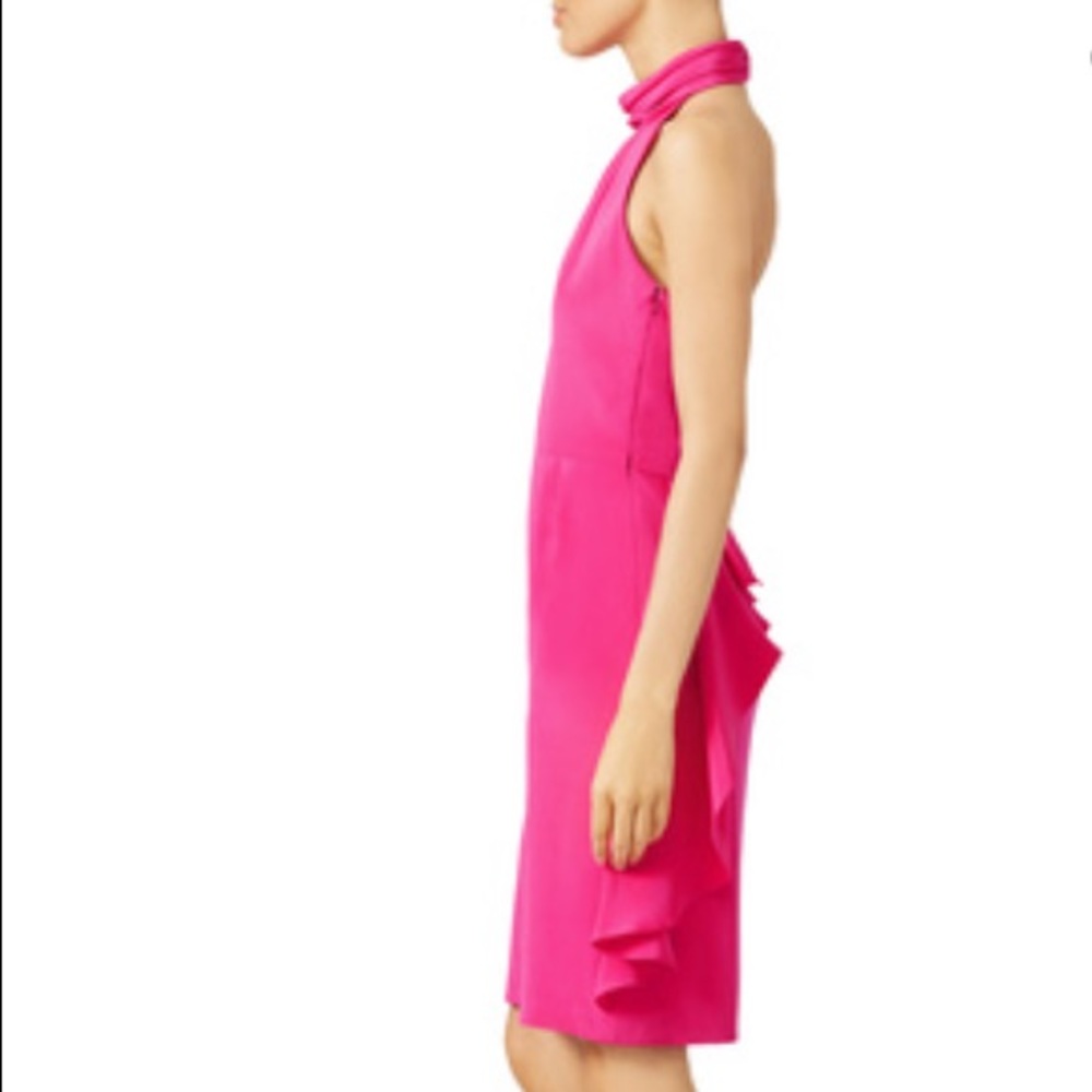 🎉NWT🎉Carmen Marc Valvo Halter Dress - Picture 4 of 4